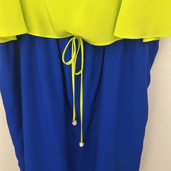 Single by Galina Sobolev 100% Silk Blogger Favorite High Low Fairy Dress Large - Picture 6 of 17